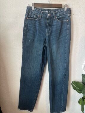Old Navy High-Rise OG Loose Jeans - Dark Blue